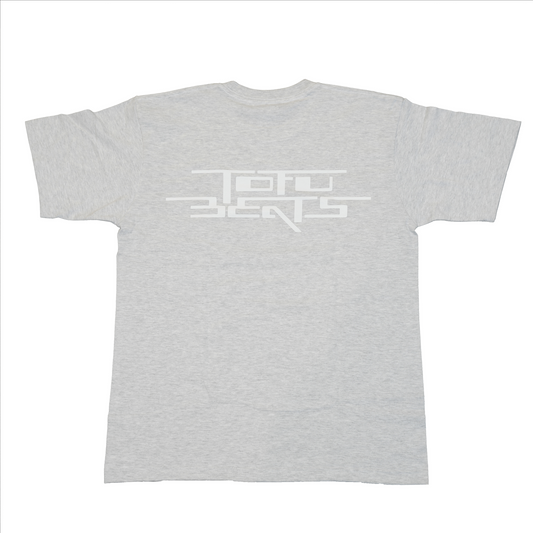 T-SHIRT / tofubeats logo (GRAY x WHITE)