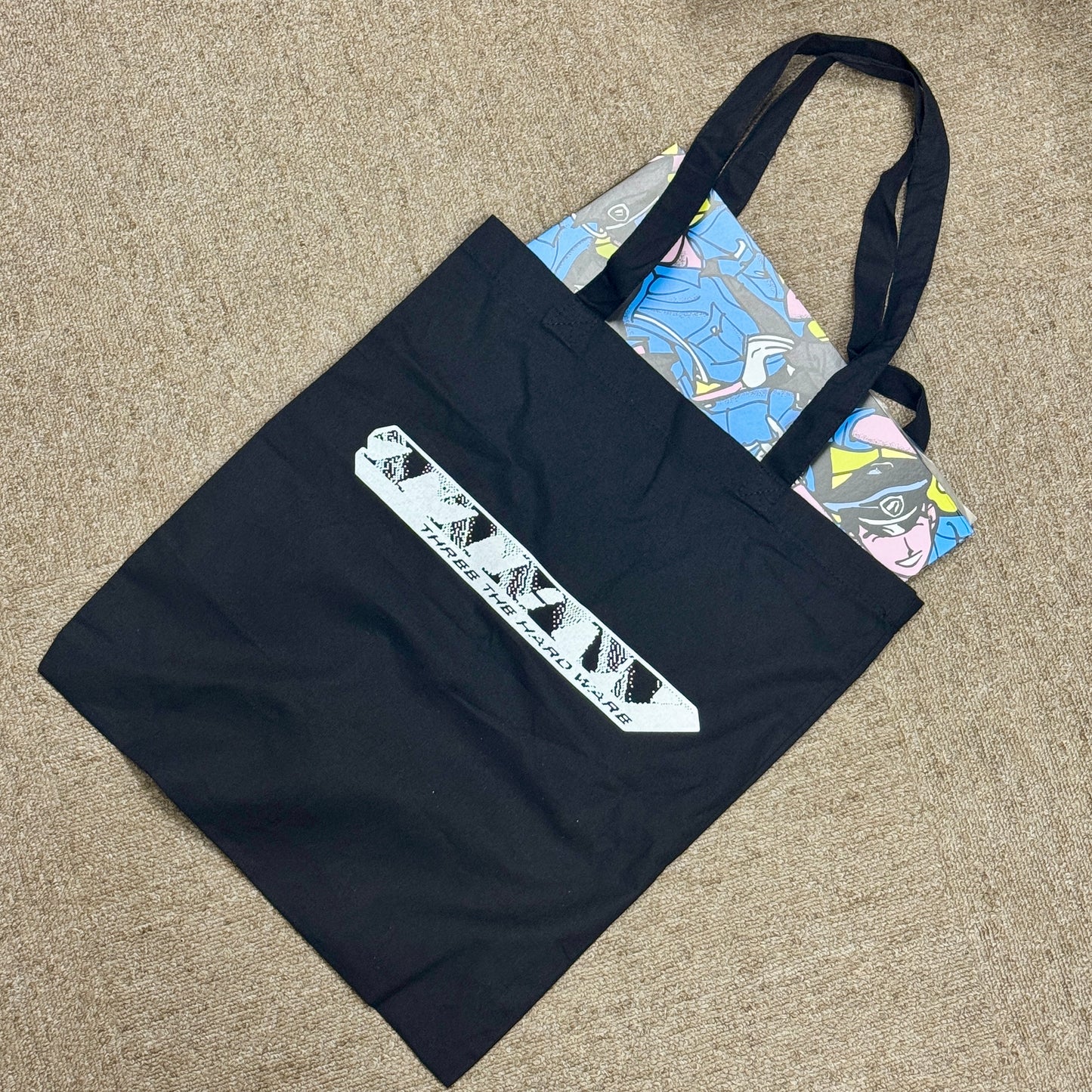 TOTE BAG / THREE THE HARDWARE (LAVENDER)