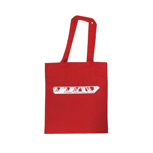 TOTE BAG / THREE THE HARDWARE (RED)