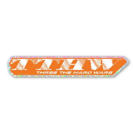 STICKER / THREE THE HARDWARE