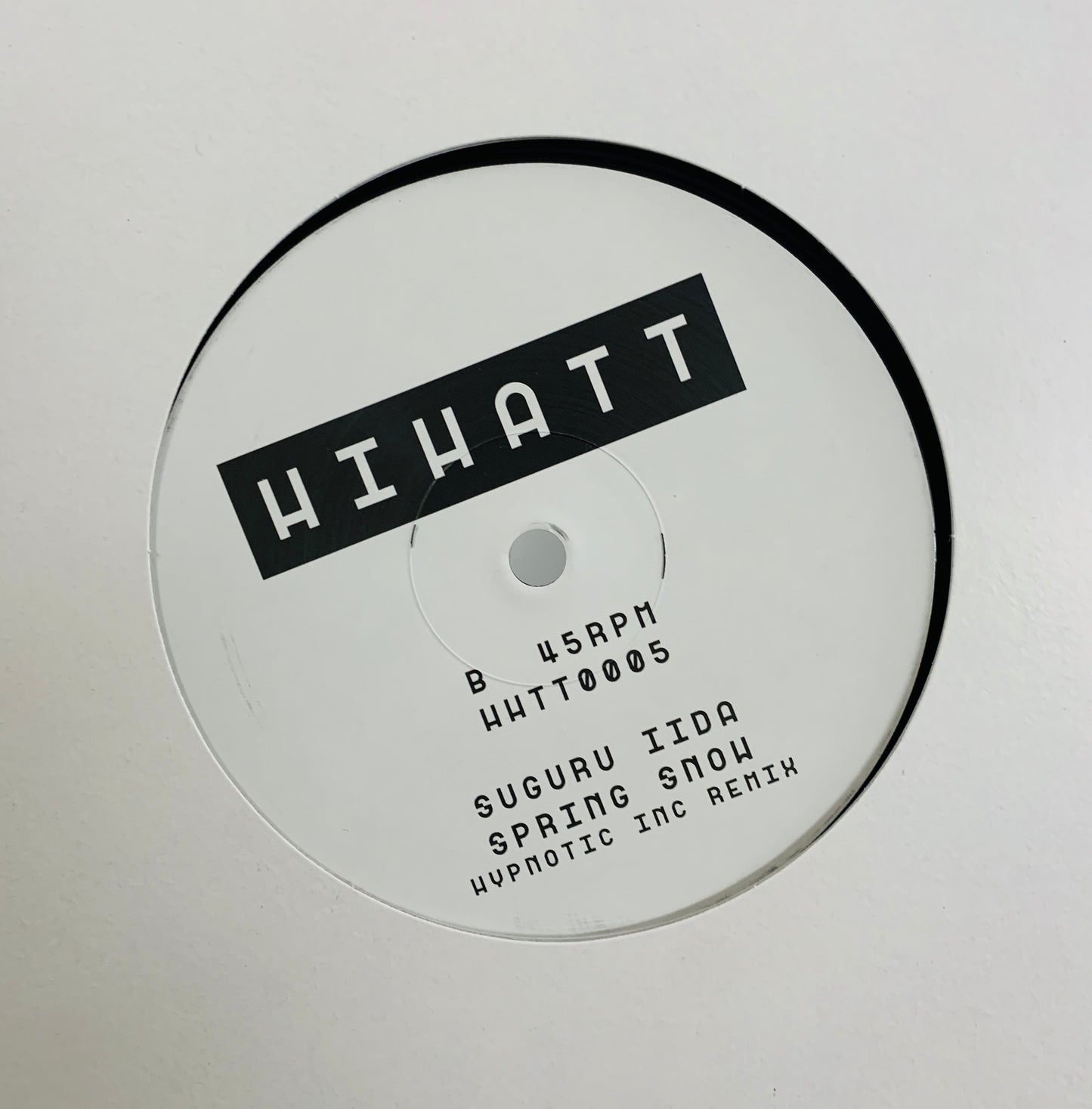 12INCH / SUGURU IIDA - SPRING SNOW c/w Hypnotic Inc. REMIX