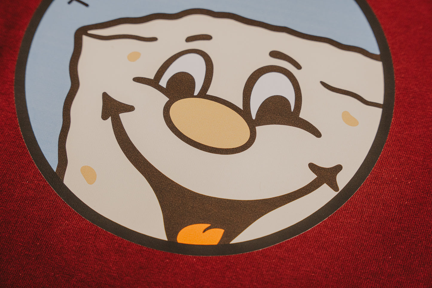 T-SHIRT / tofubeats x BALANSA Funny Tofu Tee (BURGUNDY)