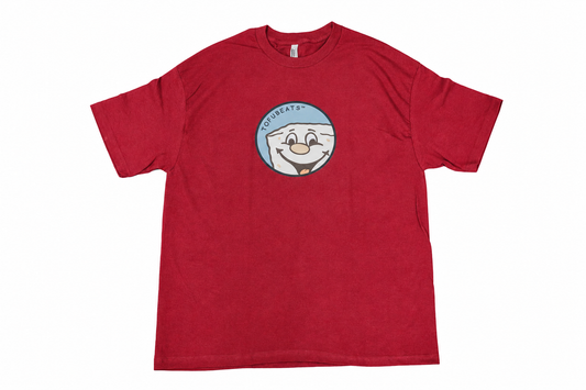 T-SHIRT / tofubeats x BALANSA Funny Tofu Tee (BURGUNDY)