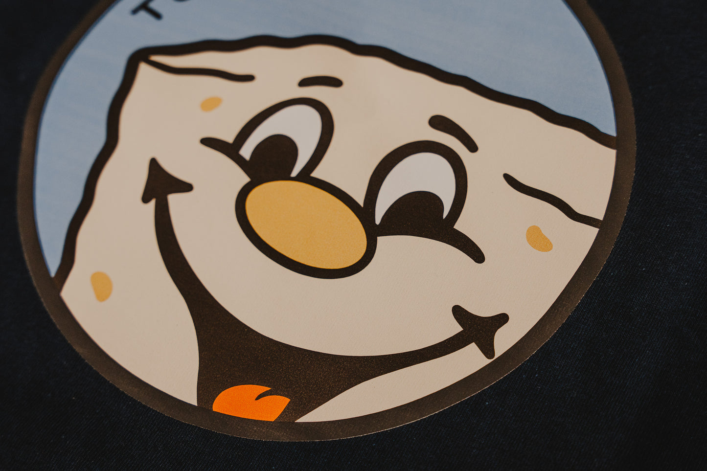 T-SHIRT / tofubeats x BALANSA Funny Tofu Tee (NAVY)